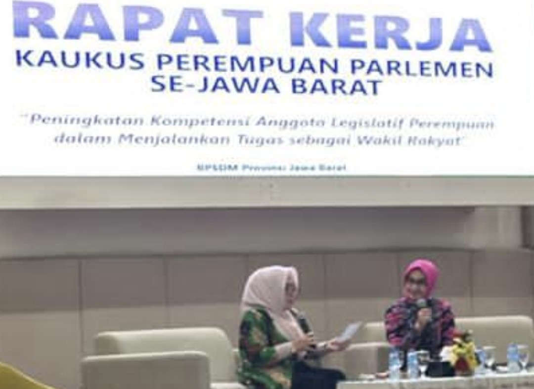 Rapat Kerja Kaukus Perempuan Parlemen Se-Jawa Barat Dorong Peningkatan Kompetensi Legislator Perempuan